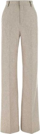 Andamane Wijde broek - Dames - Wijde Broeken - Grijs - XS - Polyester - Broeken
