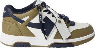 Off-white Out Of Office Sneaker - Heren - Sneakers - Groen - 44 EU - Leer - Schoenen