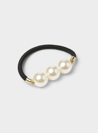 Simons Womens Three-pearl elastic