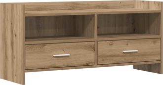vidaXL Mueble De Tv 100 X 33 X 47 Cm Roble Artisan Vidaxl
