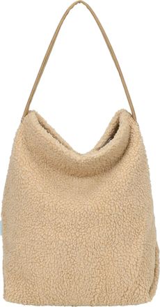Fritzi Aus Preu&szlig;en Fritzi Easy Hobo Limited Teddy Hobo Handbag Shoulder Bag Vegan Teddy Look Cuddly Soft Faux Fur Womens Bag Bag Everyday Winter with Zip and Inner Compa