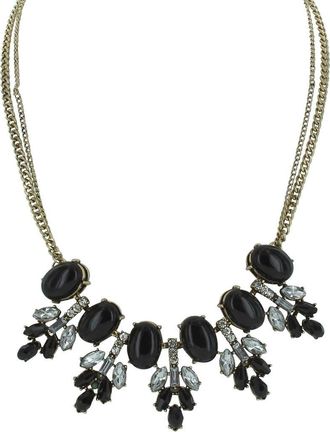 Olivia Welles Nicole Detail Necklace in Black at Nordstrom Rack