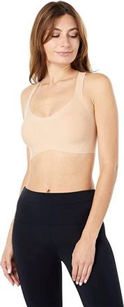 Commando Butter Soft-Support Racerback Bralette BSS502 Womens Lingerie Beige : XS, Elastane