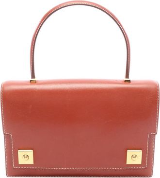 Herm&egrave;s Pre-owned Hermes Box Calf Piano Handbag Ladies HOBSQX4A11QILZRH