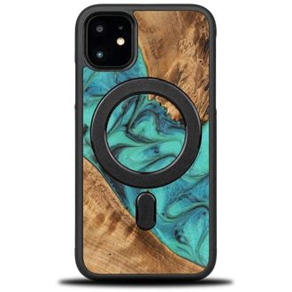 OEM Funda Bewood Unique Para Iphone 11 - Turquesa Con Magsafe