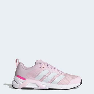 adidas Trainingsschuh ADIDAS PERFORMANCE DROPSET CONTROL, Damen, Gr. 38,5, almost pink, ftwr wei&szlig;, lucid pink, Textil, Schuhe Trainingsschuh