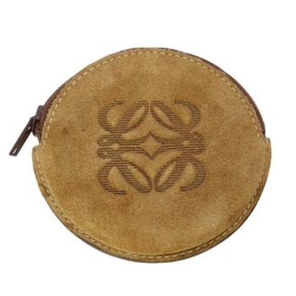 Loewe Pre-owned Bags, female, Brown, Size: ONE SIZE Pre-owned Suede Coin Case