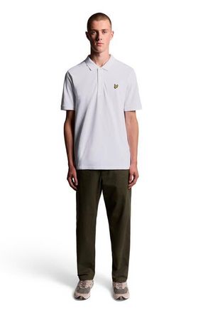 Lyle & Scott Plain Polo Shirt in White at Nordstrom, Size Xx-Large