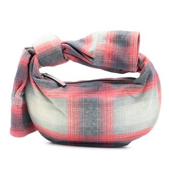 Bottega Veneta Tweedleren Mini Jodie (tweedehands)