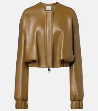 Khaite Cordan leather jacket