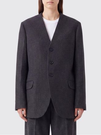 Jil Sander Blazer corto monopetto in lana a tre bottoni