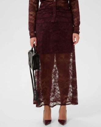 Gestuz Leala Skirt In Aronia