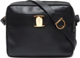 Ferragamo Borsa a spalla Vara 1990-2020 - Nero