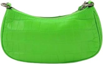 Balenciaga Pre-owned Vintage Schoudertas - Dames - Vintage Schoudertas - Groen - ONE Size - Leer - Vintage