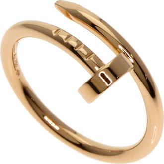 Cartier Pink Gold Band Ring (Pre-Owned)