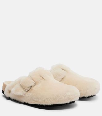 Birkenstock Boston shearling clogs