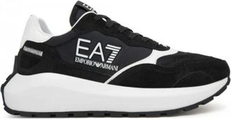 Emporio Armani Low Top Sneakers - Heren - Sneakers - Zwart - 35 1/3 EU - Schoenen
