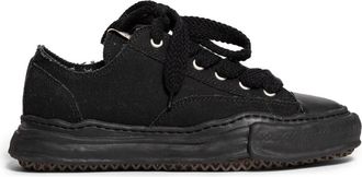 Miharayasuhiro Peterson OG Sole Canvas Low - Heren - Sneakers - Zwart - 41 EU - Katoen - Schoenen