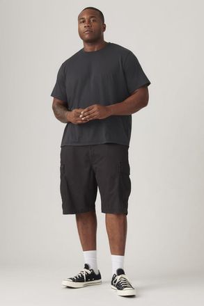Levi's Carrier Cargo Shorts (Big & Tall) - Hombre - 44 - Negro / Meteorite Lightweight