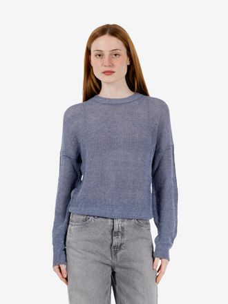 SOLOTRE Maglione girocollo avio