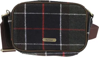 Barbour Tassen, Dames, Groen, ONE Size, Katoen, Mini Crossbody Tas