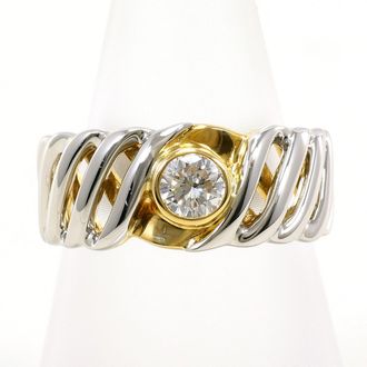 C&A Unbranded Platinum yellow gold yellow gold (18K) Platinum 900 Band Ring (Pre-Owned)