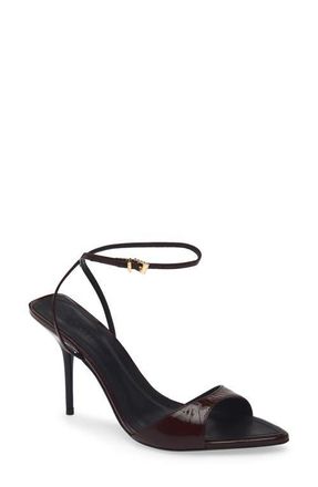 Schutz Elodie Ankle Strap Slide Sandal in Maplewood at Nordstrom, Size 5.5