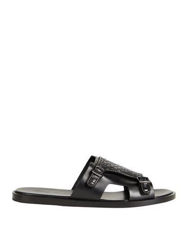 Sandals N01 サンダル Black Men MCEK16723HC6MGOR SANTONI