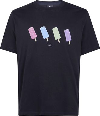 Paul Smith Mens Regular Fit T Shirt Lollies