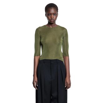 Saint Laurent Cassandre Top in Knit