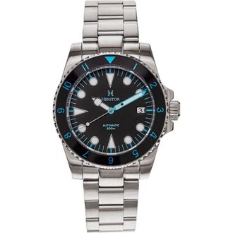 Heritor Luciano Bracelet Watch w/Date in Black/blue at Nordstrom