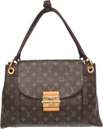 Louis Vuitton Tweedehands Canvas Louis Vuitton tassen - Dames - Vintage Handtas - Bruin - ONE Size - Vintage
