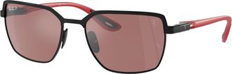 Ray-Ban RB3743M Polarized F102H2 Mens Sunglasses Black Size 58