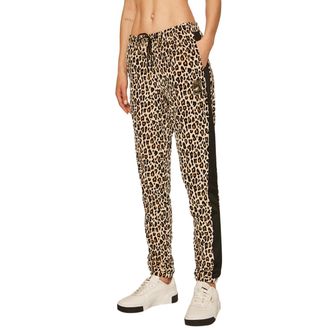 Charlotte Olympia leopard print velvet joggers Size S