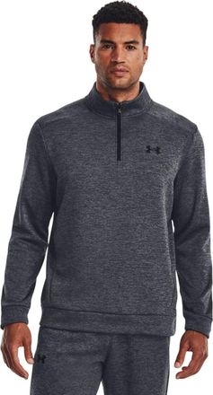 Under Armour Mens Half Zip Fleece Top Pitchgray S