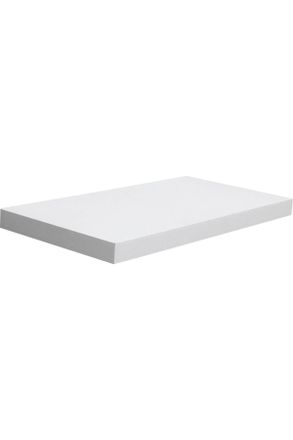 MID.YOU Mid.you Wandboard, Wei&szlig;, Holzwerkstoff, 80x3.8x23.5 cm, Wohnzimmer, Regale, Wandboards