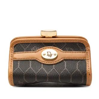 Dior Pre-owned Dior Honeycomb Coated Canvas Coin Pouch Ladies G1G9JZR7RB5SJ2L4