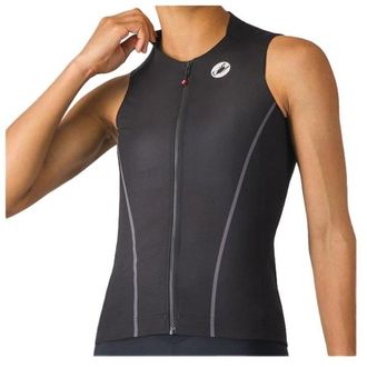 Castelli Anima Flow Sleeveless Velo Singlet f&uuml;r Damen | grau