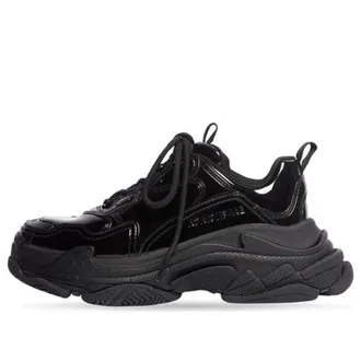 Balenciaga Triple S Black Patent 734954W2PAA1000
