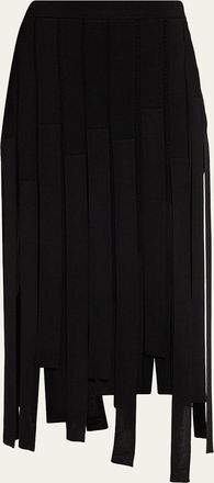 Zimmermann Luna Fringe Midi Skirt