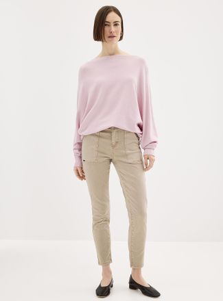 FDJ Womens Olivia patch pockets ultra stretch jean Fit: Slim leg, mid rise