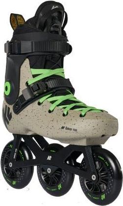K2 Grid 110 3 Wheel Inline Skates for Men Women Adult, Unisex Street Fitness Roller Skate Blades in Khaki/green at Nordstrom, Size 12