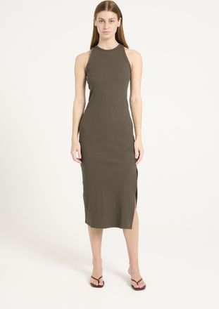 Gestuz Jurk Slim fit khaki