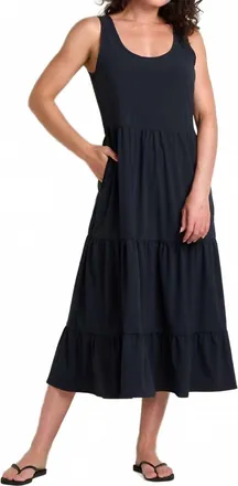 Toad & Co Sunkissed Susanna Midi Dress In Black