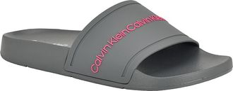 Calvin Klein Womens Womens Anyka Slide - Grey - 10