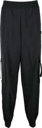 Guess Tapered Cargo Broek - Dames - Broeken - Zwart - XL - Spandex - Broeken