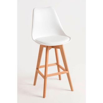 Regalos Miguel Regalos Miguel - Packs Taburetes Cocina - Pack 2 Taburetes Synk - Blanco