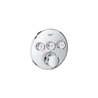 GROHE Grohtherm Smartcontrol Mezclador Termost&aacute;tico Para Instalaci&oacute;n Empotrada 3 Salidas (29121000) - Grohe