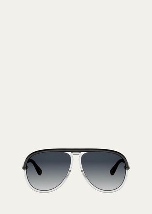 Dior Twincolors 61MM Aviator Sunglasses