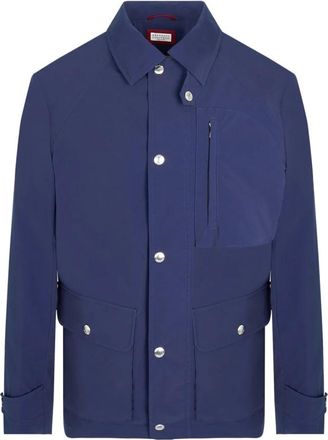 Brunello Cucinelli Water Resistant Patch Pocket Jacket